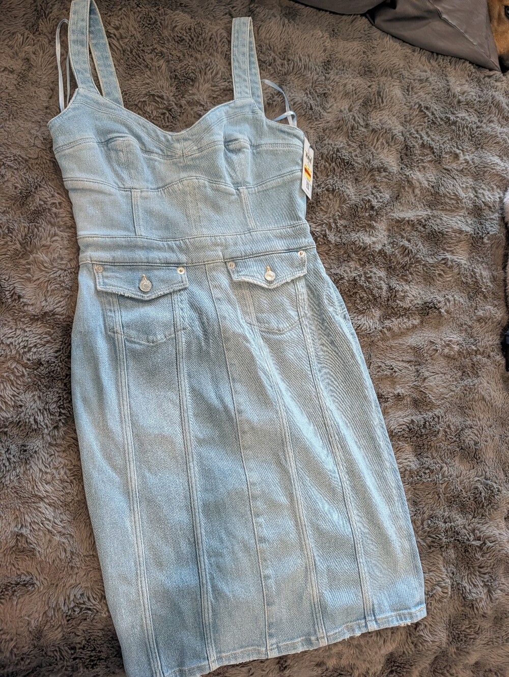 Guess Jean Lidia Dress Nwt